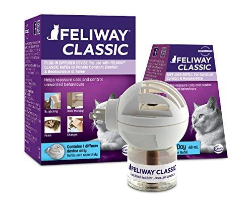 FELIWAY Classic Diffuser Starter Kit Reassures Cats & Helps