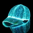 thumbnail image 5 of LED Fiber Optic Hat Party Hat Hip Hop Glowing Hat for Disco Halloween, 5 of 9