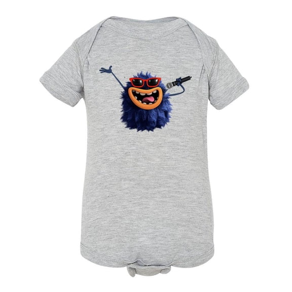 Hairy Monster Singing Bodysuit Infant -Image by Shutterstock, 12 Months