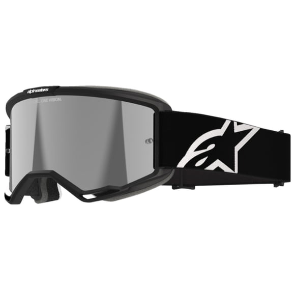 Alpinestars Vision 5 Goggle - Corp - Black - Silver Mirror