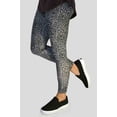 thumbnail image 2 of On the Go Women's Leopard Print Leggings (1 Pair, White Leopard, Size S-M), 2 of 5