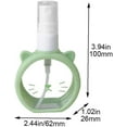 thumbnail image 3 of Jinsinto Household Spray Bottle, Mini Portable Empty Cosmetic Atomizer, Small Liquid Alcohol Refillable Container, Hand Sanitizer, Perfume, Green, 3 of 5