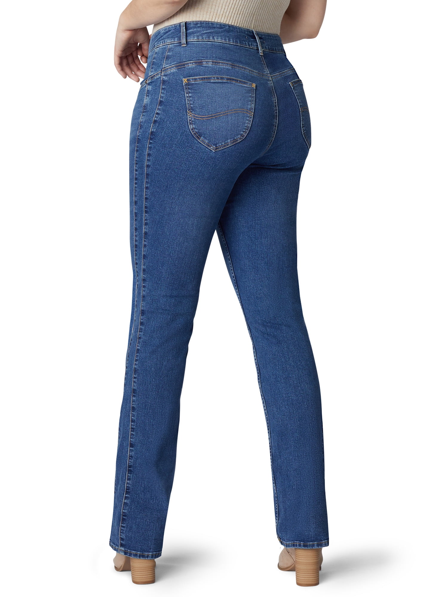 riders by lee mid rise bootcut plus size