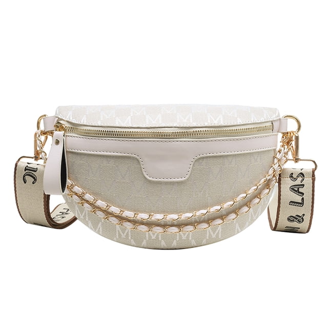 Bolso de cintura pequeño de moda informal de verano con un solo hombro para mujer