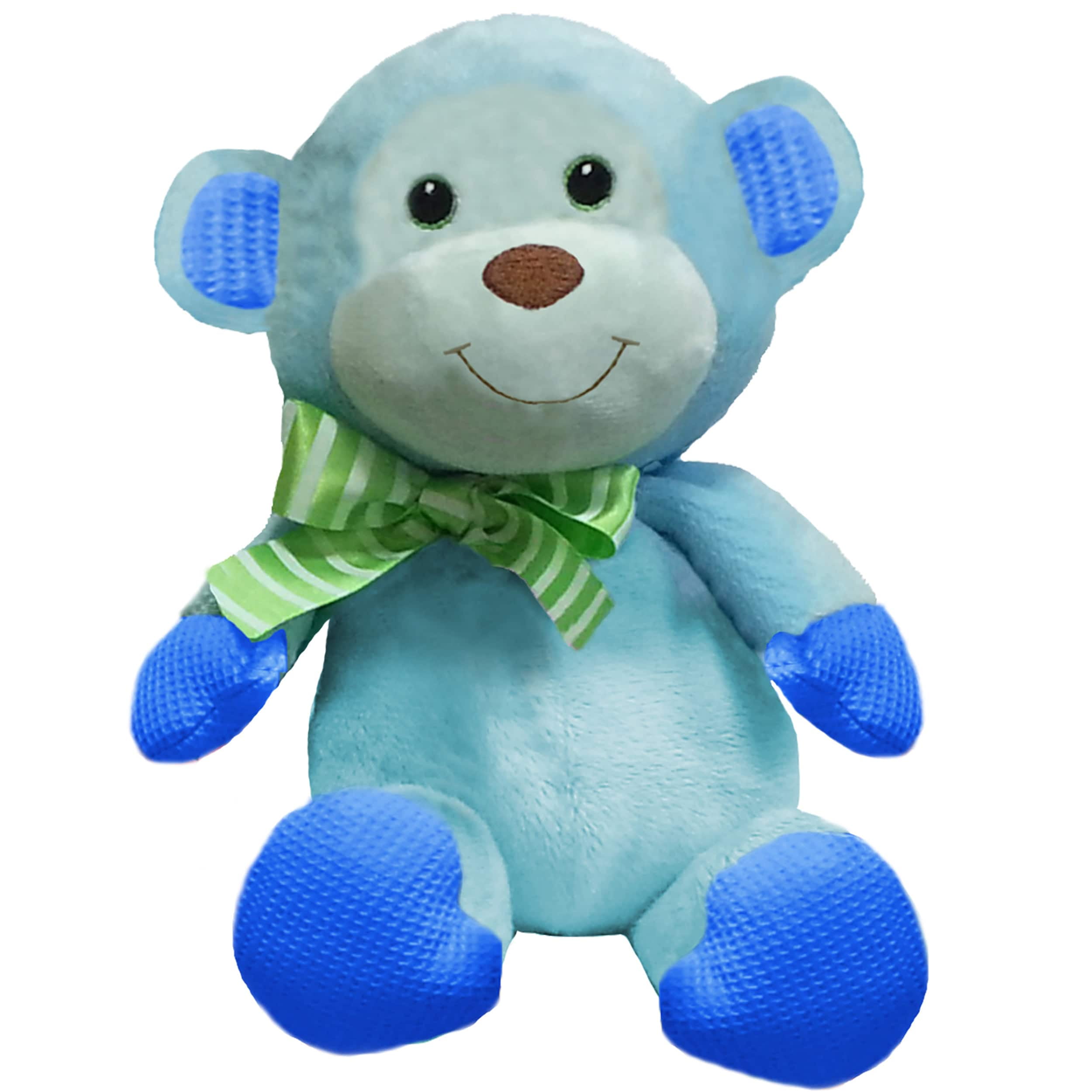 blue monkey teddy