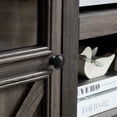 thumbnail image 3 of Farmhouse-Style Grey Entertainment Center with Cable Management | Open Shelves, Fits 65'' TV, 3 of 5