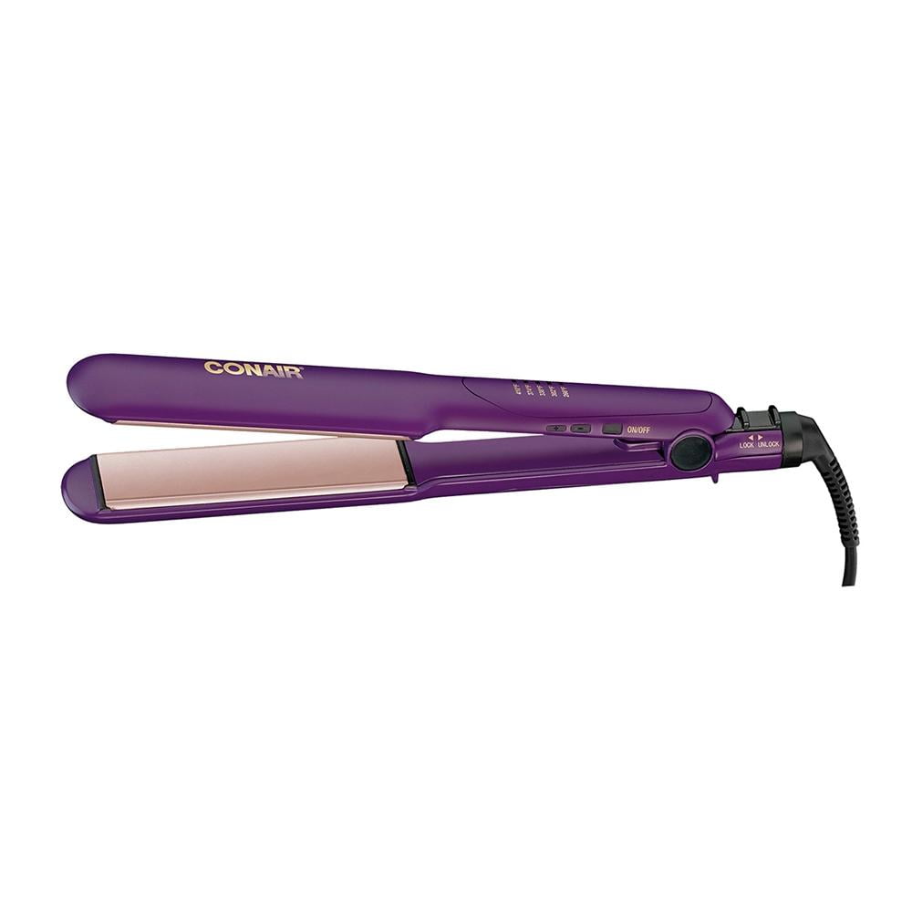 Plancha Alaciadora Conair de Doble Cerámica Morada CS222RES