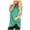 Mint Green, variant on OGLCCG Women's Sleeveless Tank Tops Round Neck Front Twist Tunic Tops Casual Loose Fitted Solid Color Tshirts