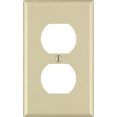 thumbnail image 1 of Placa de pared Leviton Ivory, 1 banda, plástico dúplex, 1 of 1