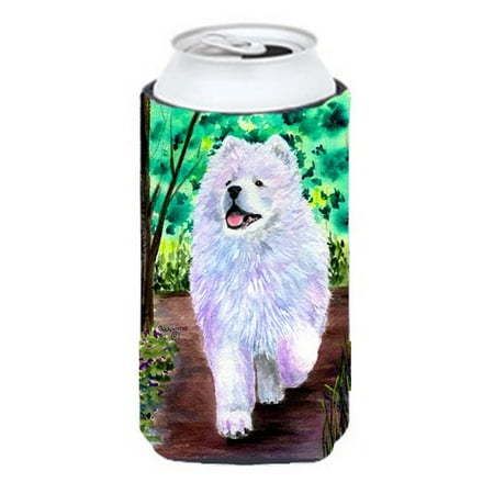 

Samoyed Tall Boy bottle sleeve Hugger 22 to 24 oz.