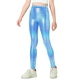 thumbnail image 5 of Baozhu Girls Leggings for Gymnastics/Dance,Kids Leggings Stretchy Footless  Athletic,4-14 Years, 5 of 9