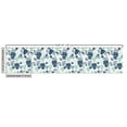 thumbnail image 3 of Ambesonne Nature Fabric by the Yard Upholstery, Spring Grape and Floral Art, 2 Yards, Almond Green Indigo White, 3 of 5