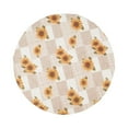 thumbnail image 4 of jifeng Flower Table Cloth Nordic Table Protector for Celebration Wedding Holiday 48 Inch, 4 of 9