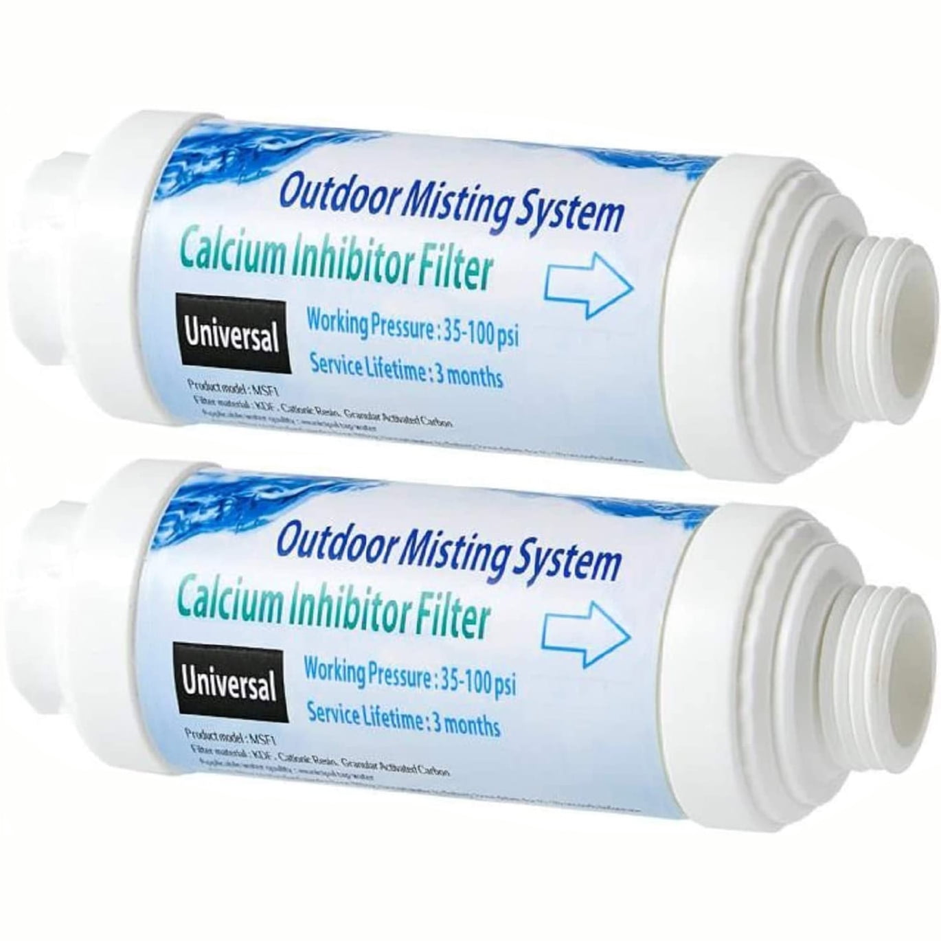 H&G lifestyles Misting System Filter Calcium Inhibitor Filter For Patio
