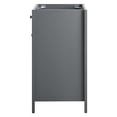 thumbnail image 3 of Vanity Cabinet, Sink not included, Wood, Grey Gray, Modern Contemporary Urban Design, Hotel Bedroom Bathroom Master Suite Guest, 3 of 9