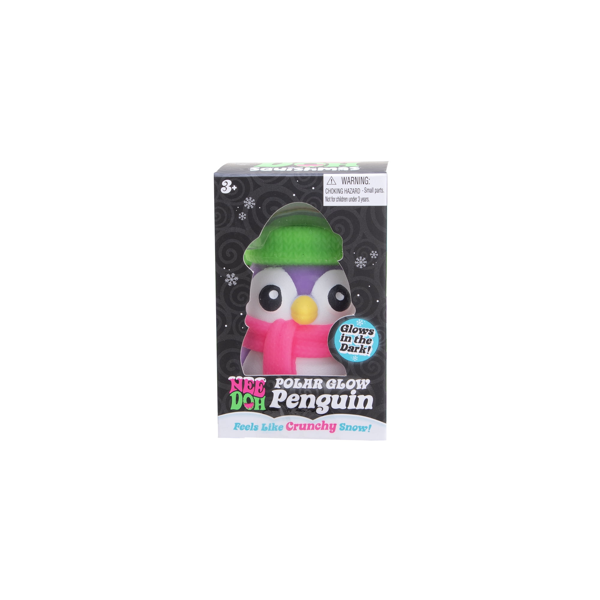 NeeDoh Polar Glow Penguin – Squishy, Novelty & Gag Toys for Children 3+