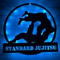 thumbnail image 4 of Handmadetneonsign Brazilian Jiu Jitsu Metal Wall Art Light, Dojo Metal Sign Wall Decor, Dojo Metal Decor, 4 of 5