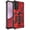 Red, variant on for Samsung Galaxy S26+ Case, Military Grade Protective Rugged TPU Bumper Drop Proof Durable Armor Design Shockproof Tough Matte Phone Cover with Kickstand for Samsung Galaxy S26+, Gold