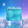 Make Your Own Sugar Cube Slime Kit, DIY Blue Crystal Slime Set, Soft ...