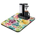 thumbnail image 1 of Exquisite 18x24 Inch Floral Dish Drying Mat - Microfiber Kitchen Decor for All Seasons - Ultra Absorbent, Washable & Foldable, 1 of 7
