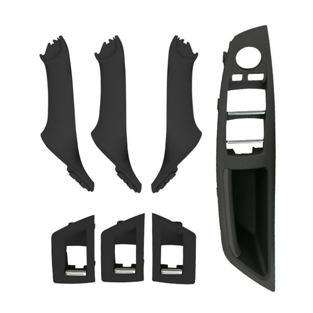 Reposabrazos Del Asiento Del Conductor Kuymtek Manija Puerta Interior 2 Orificios F10 RHD negro
