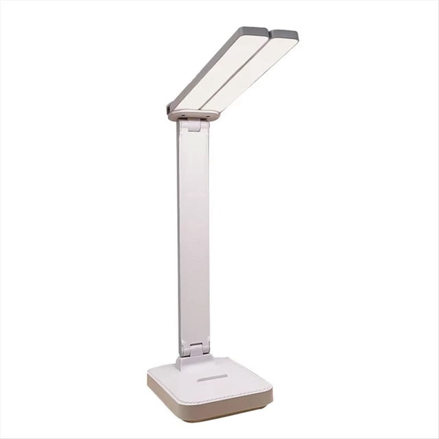 Lámpara de Escritorio LED, Luz Táctil Regulable de 3 Niveles, Recargable por USB, Protección para los Ojos, Lámpara de Escritorio Plegable, Color