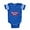 Royal Blue, variant on CafePress - Readtome_Girlpurple - Cute Infant Baby Football Bodysuit