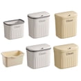 thumbnail image 4 of Mosiee Practical Kitchen Trash Can With Lid For Wall Mounting In Bathrooms Or Toilets, 4 of 8