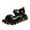 ZA-Gold, variant on Povozer Boys Sandals Boys Sport Sandals Open Toe Summer Water Sandals Adjustable Hook Loop Straps Lightweight Breathable Non-slip Sandals Outdoor Walking Footwear for Kids for US Size 36,Gold