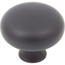 Bi-Fold Closet Door Knob, 1-1/2 Inches, Matte Black by Stone Harbor Hardware
