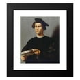 thumbnail image 2 of Ridolfo Ghirlandaio 12x14 Black Modern Framed Museum Art Print Titled - Portrait of Silvestro Aldobrandini (C. 1550), 2 of 5