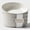 White, variant on Black 37oz Plastic Unbreakable Serving Bowl Set of 4 for Pasta Salad Soup