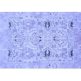 thumbnail image 1 of Ahgly Company Indoor Rectangle Oriental Blue Traditional Area Rugs, 2' x 5', 1 of 4