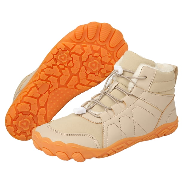 Botas de nieve descalzas zapatos de trekking al aire libre antideslizantes térmicos para senderismo escalada