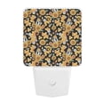 thumbnail image 5 of Goofa Sunflowers Bee Night Light, Plug-in, Dusk to Dawn Sensor, Warm White, Ambient Lighting, Ideal Kids Adults Nightlight-UK, 5 of 9