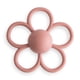 thumbnail image 1 of Juguete mordedera con sonaja mushie de silicona para bebé Daisy (rosa empolvado), 1 of 9