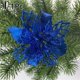 thumbnail image 3 of Christmas Flowers Powder Hollow Flower Christmas Decoration Xmas Tree Hanging Ornaments Garland Pendant New Year Home Decor, 3 of 5