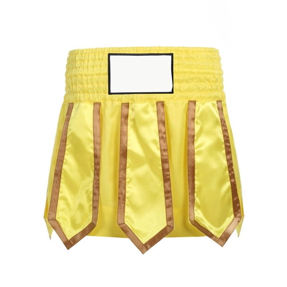 Tear Resistant Training Shorts Enhances Mobility Polyester Boxing Briefs For Kickboxing And Muay Thai