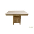 thumbnail image 2 of BingLTD - 54" Long 36" Tall Ember Gathering Table with Square Storage Base - Unfinished (TT-B-42541-FLY-RW-UNF), 2 of 5