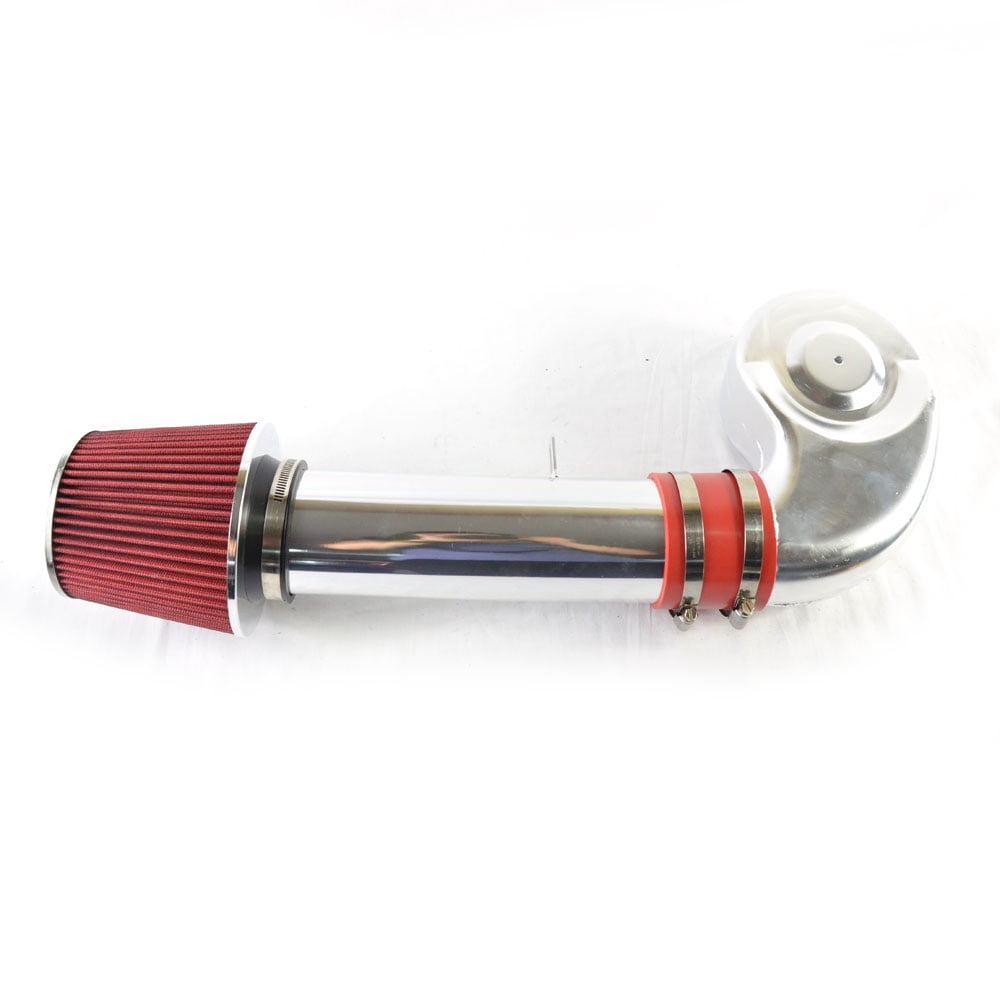 Intake Pipe with Air Filter for Chevrolet/GMC 1988-1995 V8/V6 4.3L/5.0L/5.7L, Red