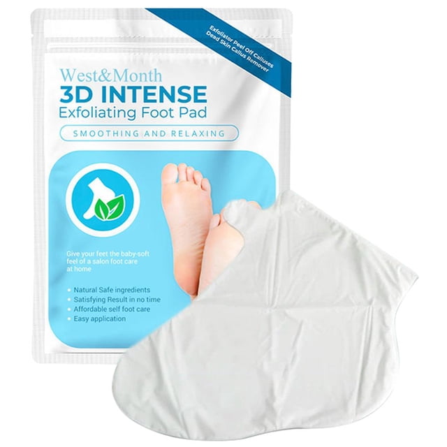 1 par de botines exfoliantes para callos, mascarilla suave para pies, paquete de hojas, Spa para pies, cuidado de la piel