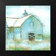thumbnail image 2 of Tava Studios 12x12 Black Modern Framed Museum Art Print Titled - Quiet Field, 2 of 5