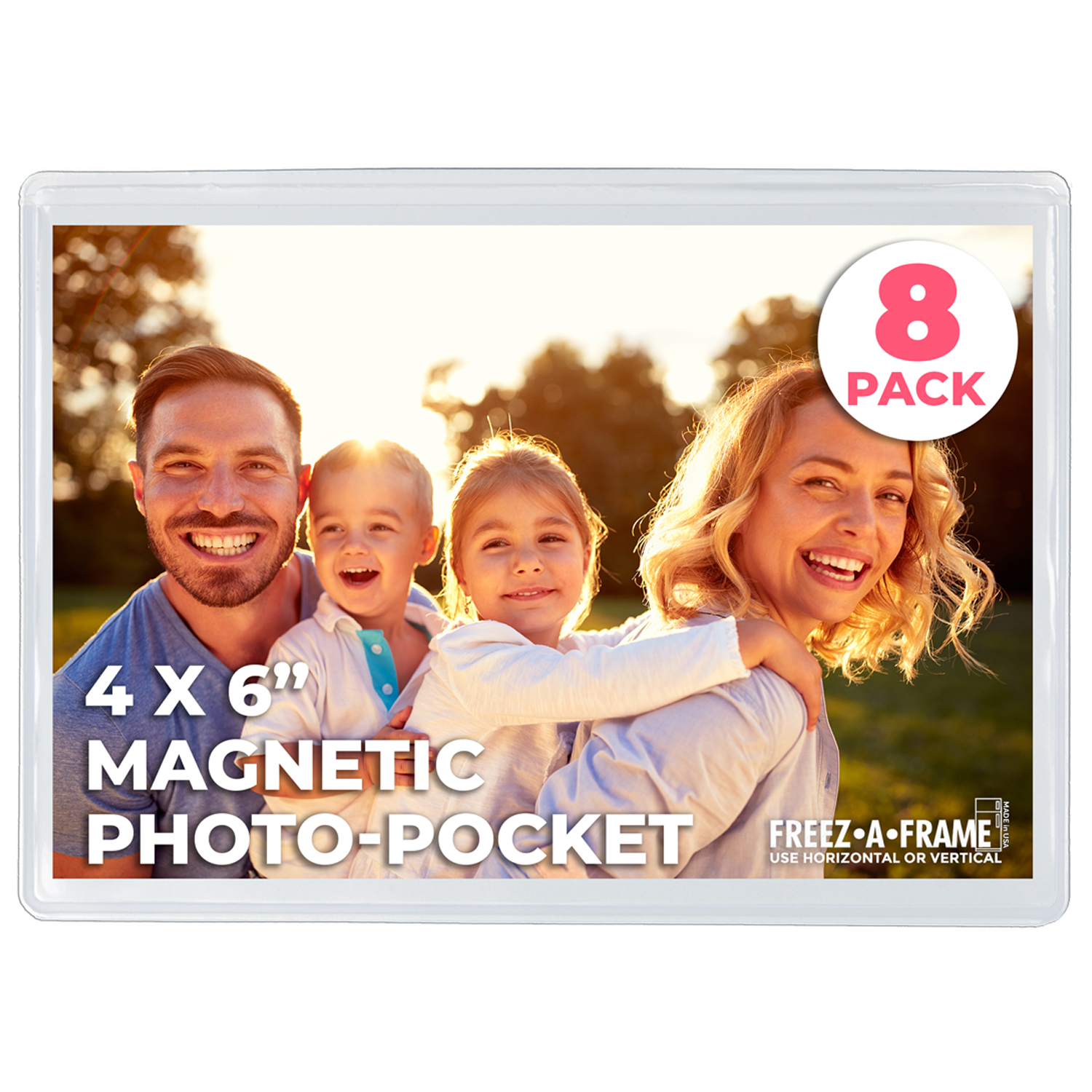 FreezAFrame Photo Pocket 4 x 6 (8 Pack)