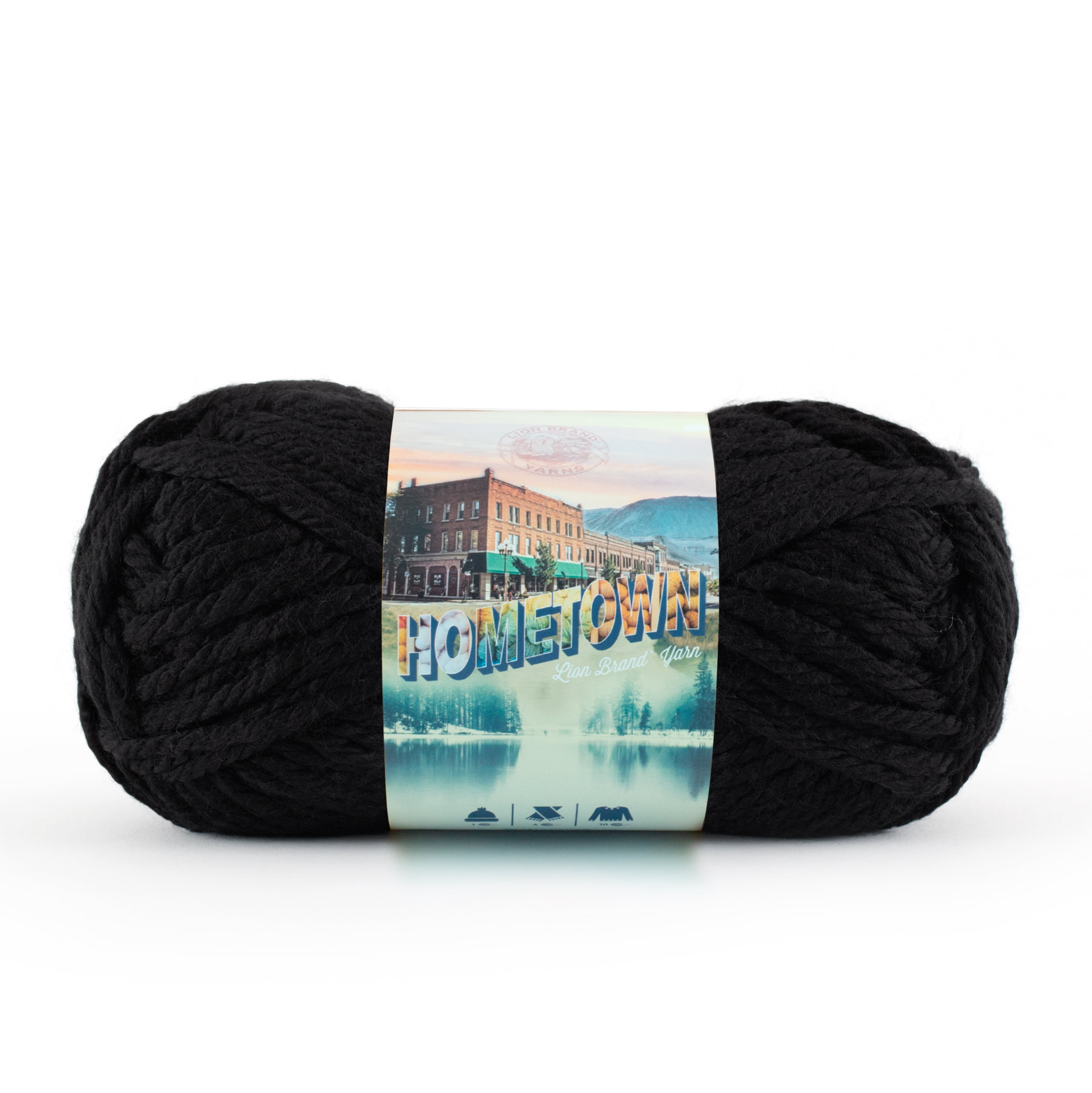 Lion Brand Yarn Hometown 50 Shades Pack COLOR135-011 Super Bulky Yarn Acrylic Yarn 12 Pack