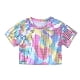 thumbnail image 1 of Gibobby Blusas Termicas Dama Vestido informal de manga corta con y lentejuelas para fiesta de y niños pequeños （Rosa， 8-9 Años), 1 of 5