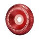 thumbnail image 3 of Amoladora de disco de amoladora de 100 mm, almohadilla de disco de lijado para pulido, portátil duradero Rojo Sharpla disco de amoladora angular, 3 of 8