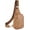 1-camel Brown, variant on Sling Bag for Women Vegan Leather Fanny Pack Crossbody Bags Chest Bag for Women