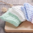 thumbnail image 2 of FUTUREORYY Kids Towels 3Pcs Cotton Yarn Green for Face Washing and Daily Use, 2 of 8