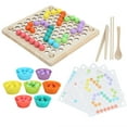 thumbnail image 3 of Clip Beads Toy, Safe Funny Durable Educational Educational Toys  For Educational Game For Toy Gift, 3 of 8