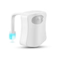 thumbnail image 1 of Sensor de cuerpo de luz de fondo de inodoro LED Luz de noche de asiento de inodoro colgante (16 colores) Tmvgtek Iluminación del hogar multifuncional, 1 of 8